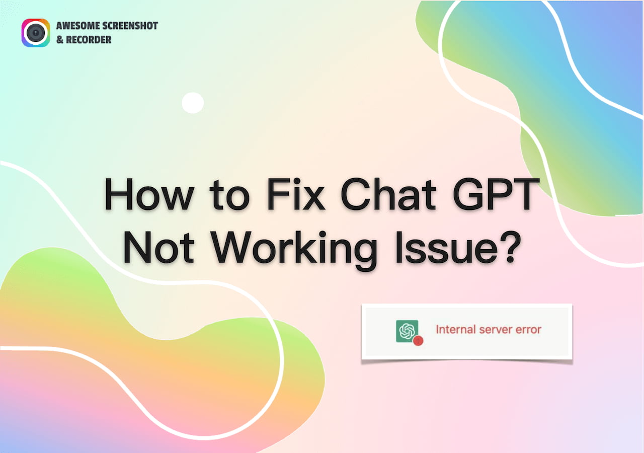 Chatgpt not working